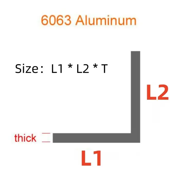 Aluminium à Angle droit