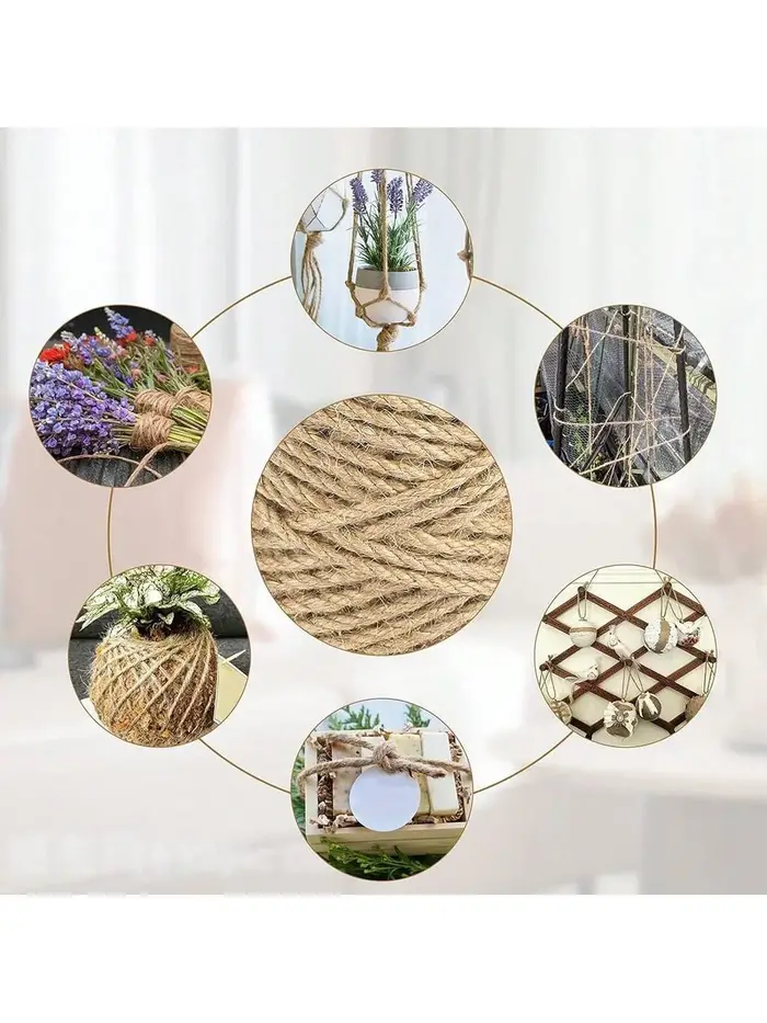 Corde de Jute Naturelle Bionickel able pour Chat