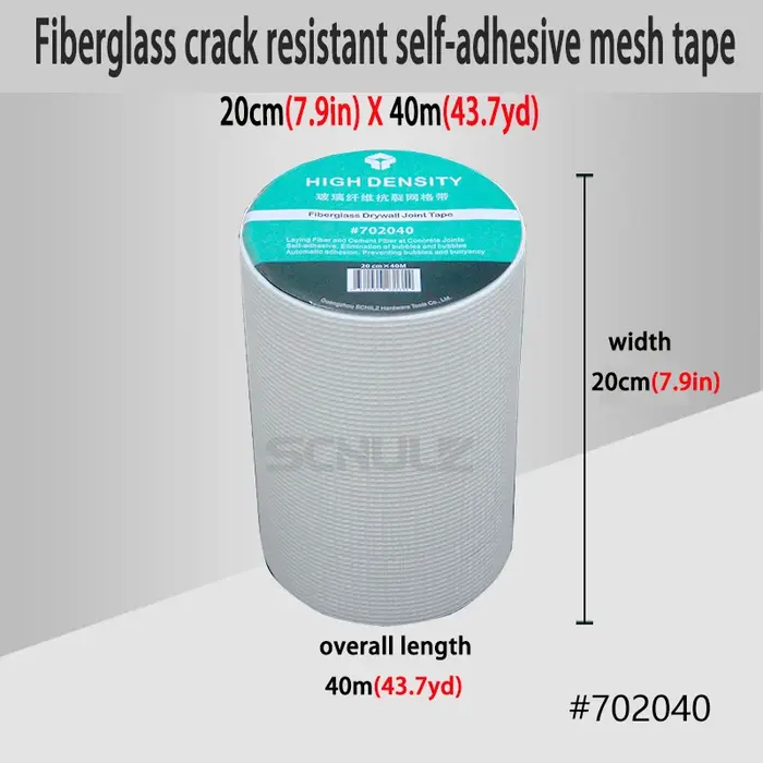 Ceinture en maille auto-adhésive Anti-fissure en fibre de verre