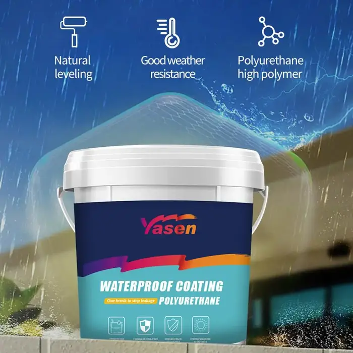 Revêtement imperméable en polyuréthane à base d'eau