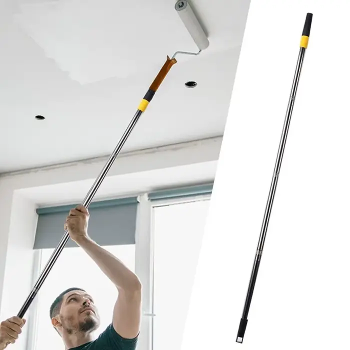 Perche d'extension multifonctionnelle à roulettes