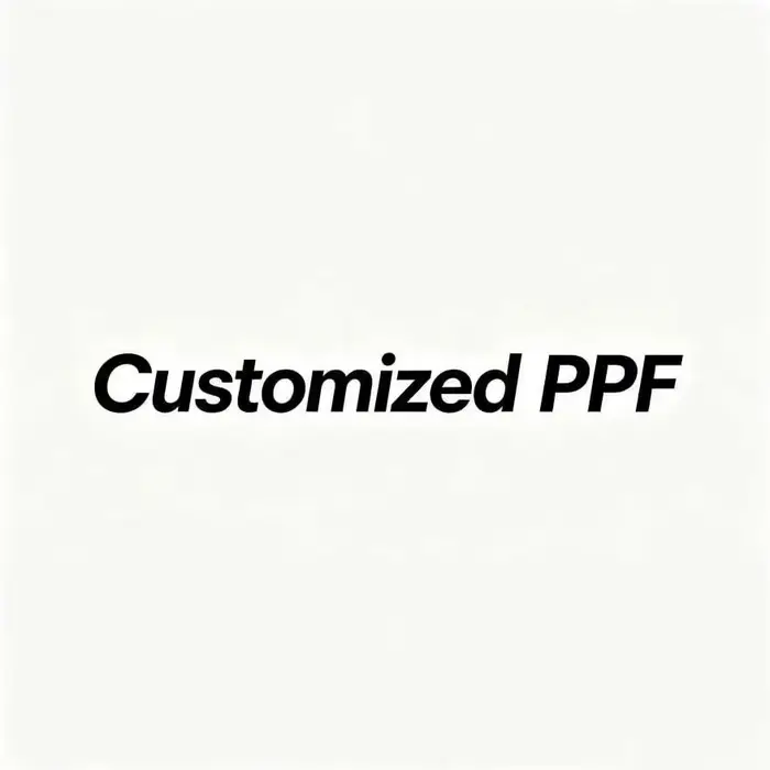 Film de protection de peinture (PPF) transparent pré-découpé 8,5 mil en TPU pour capot et carrosseri