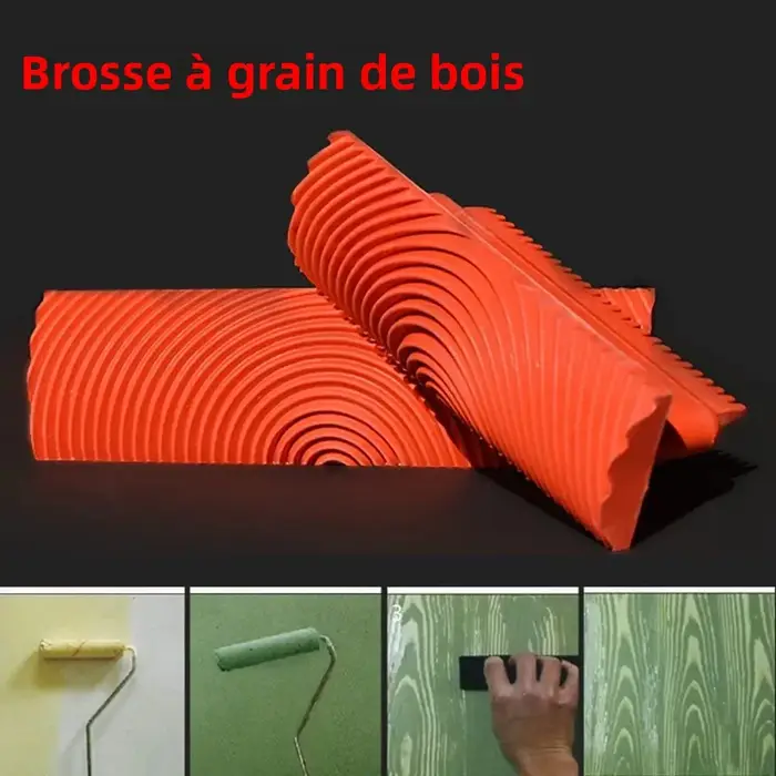 Brosses à grain de bois