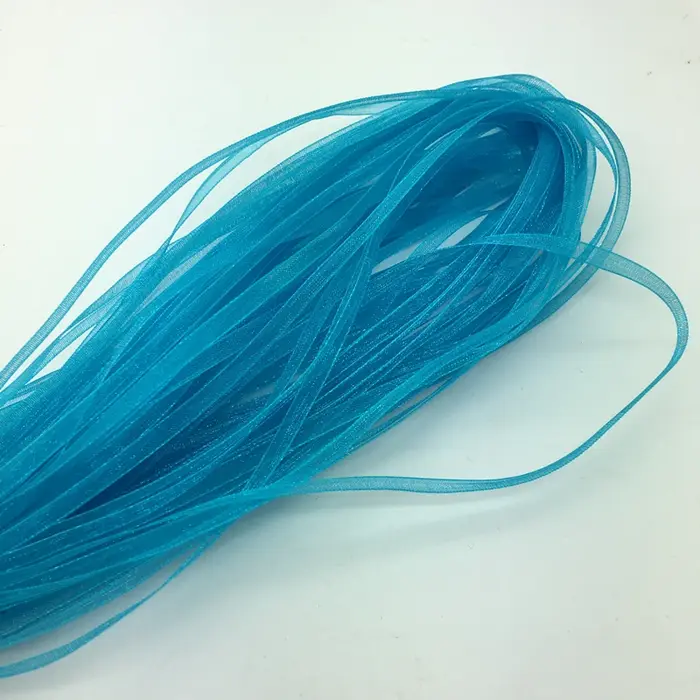 Ruban Organza de 3mm 1/8 "de large (20 mètres/lot)