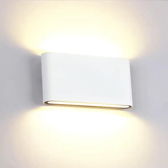 Applique murale nordique en aluminium, Style moderne, éclairage d'intérieur étanche IP65, éclairage