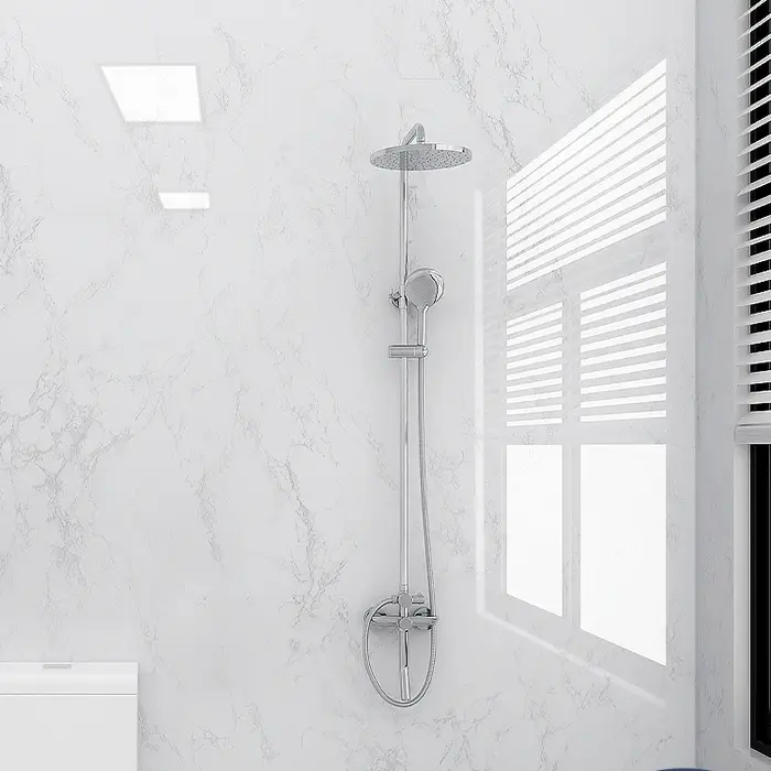 Papier peint auto-adhésif imperméable pour murs de toilettes, 80CM X 10M, en rouleaux, pour rénovati