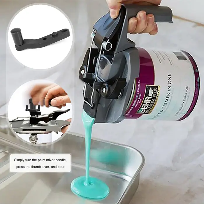 Couvercle de boîte de peinture pour mélange Mate