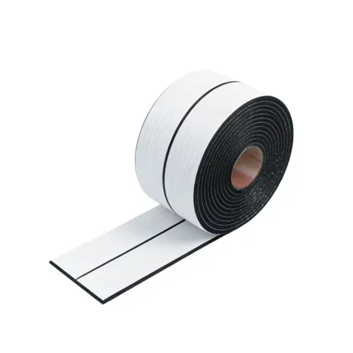 1 rouleau d'autocollant mural auto-adhésif en PVC imitation grain de bois, 3,15x118,11 pouces, pour 