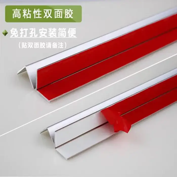 Bandes de protection d'angle en alliage d'aluminium