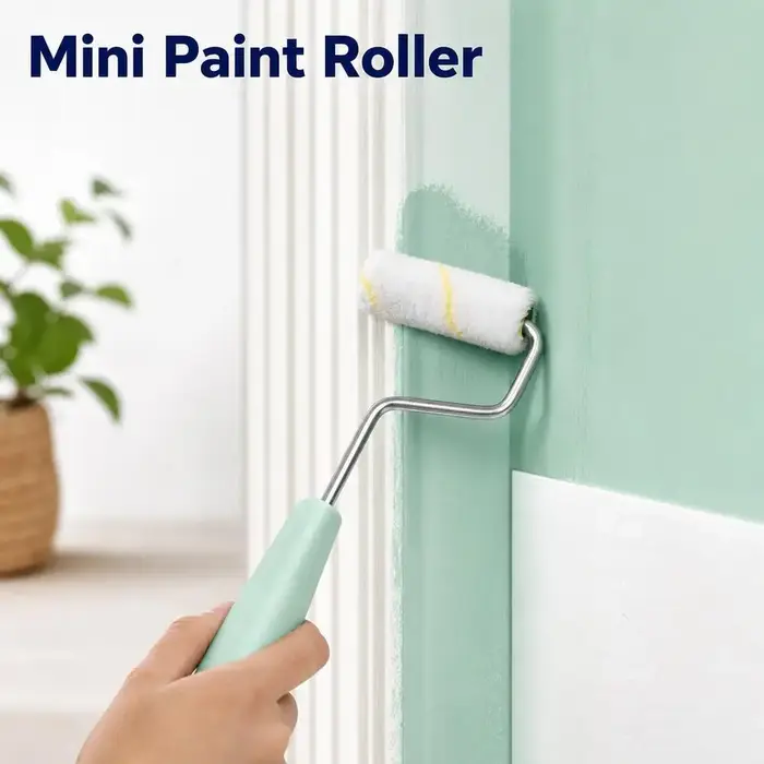 10 rouleaux de peinture en mousse durables de 100 mm