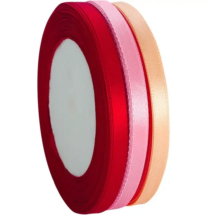 Rubans en Satin de couleur unie