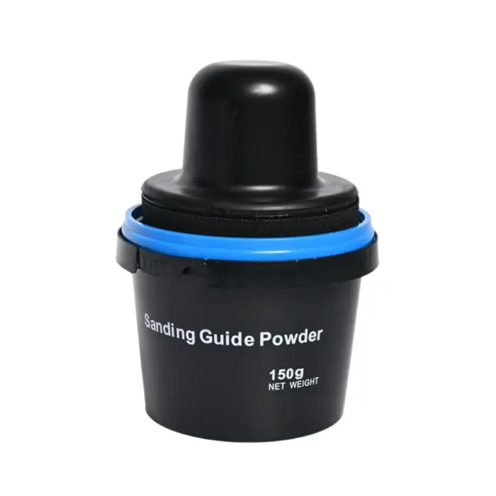Revêtement de guidage de ponçage noir sec, 5 onces (150 g) pour trouver des défauts dans la peinture