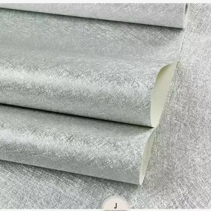 Papier peint rayé de luxe imperméable