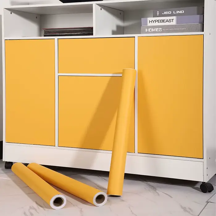 Papier peint auto-adhésif en Film vinyle, autocollants muraux imperméables pour salle de bains, meub
