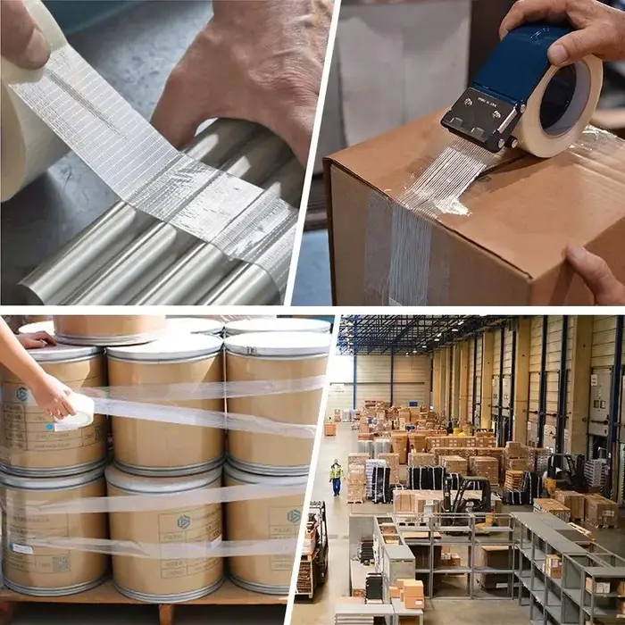 Ruban Adhésif en Fibre de Verre à Haute Viscosité