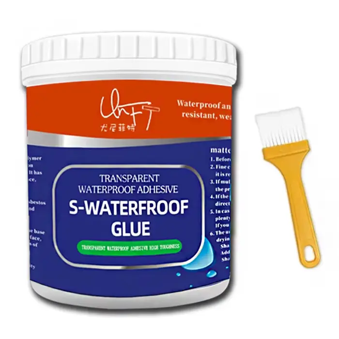 Adhésif de mastic Transparent et étanche, 300g, pour murs extérieurs, revêtement anti-fuite, scellag