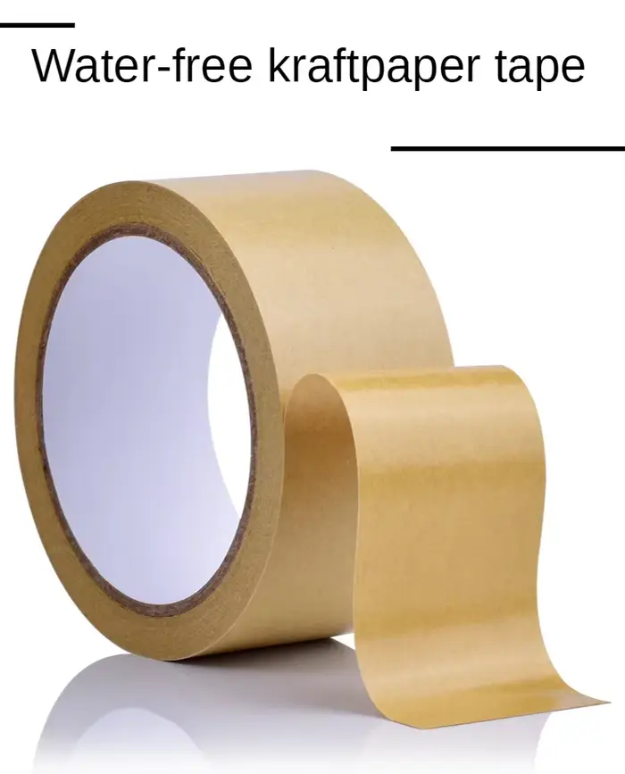1 rouleau de papier Kraft gommé de 23m