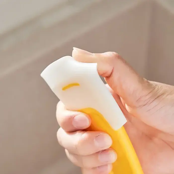Spatule de nettoyage en Silicone, grattoir de cuisine, lame souple, brosse, poêle sale, Pot, vaissel