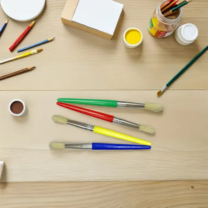 Ensemble de pinceaux à peinture
