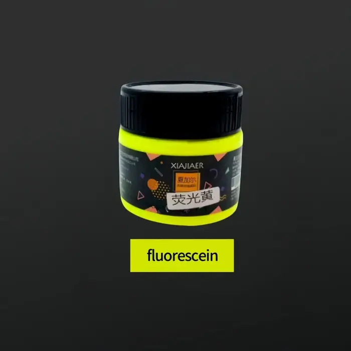 100 ml/boîte peinture acrylique fluorescente xiajiaer peint à la main peinture murale peinture acryl