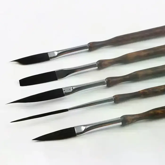 Pinceaux à rayures, pinceaux de détail haute performance