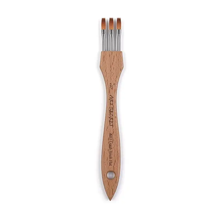 Brosse à Peigne Rond et pio à Dents Multiples