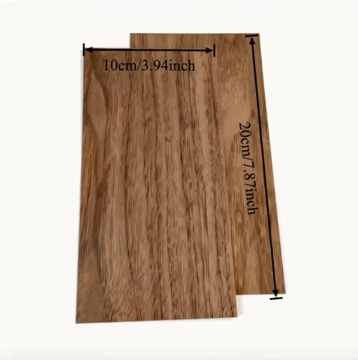 24 feuilles de placage en bois de noyer naturel d'Amérique du Nord de 0