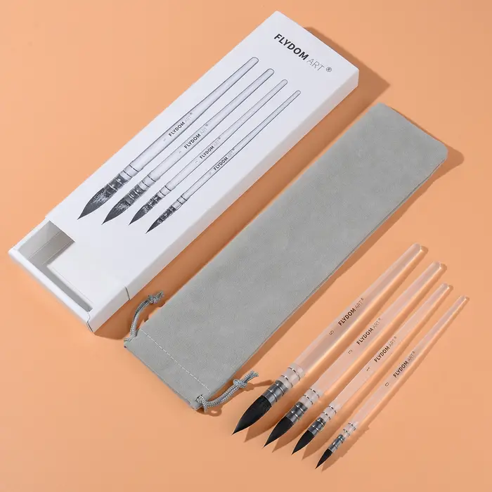 Ensemble de pinceaux d'aquarelle professionnels