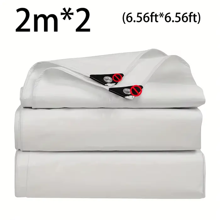 Grande bâche blanche personnalisée 3x5 6 8m * 8 10 12 3 4x4 6m, abri solaire, bâche imperméable, jar