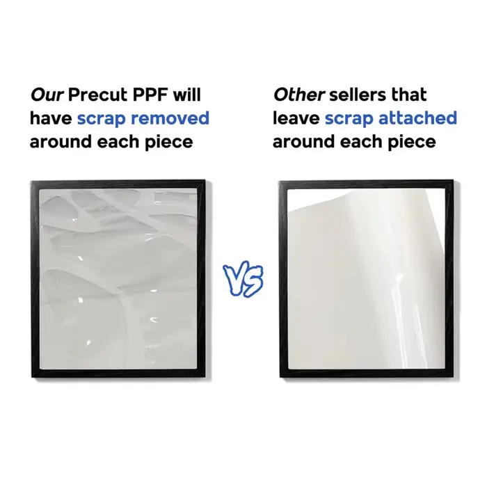 Film de protection de peinture prédécoupé 8