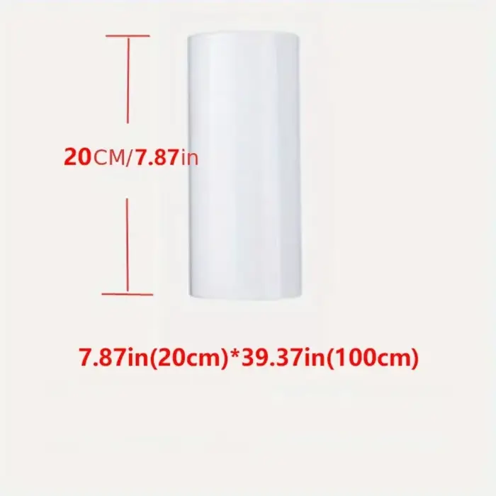 Film de protection anti-salissure en PVC transparent de 7,87 x 39,37 pouces |   Pour la garniture de