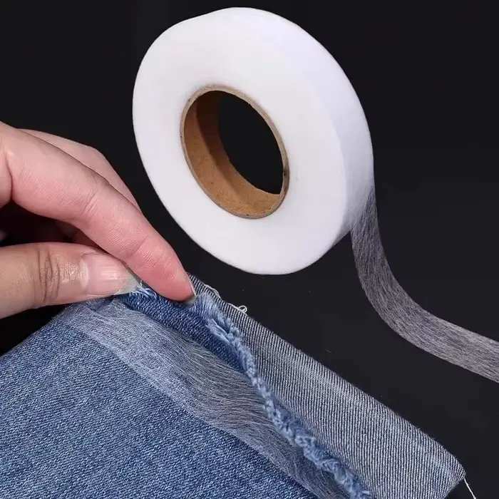 Ruban à ourlet avec fer portable, 10 mètres, ruban à fer total pour pantalons, rideaux, robes et art