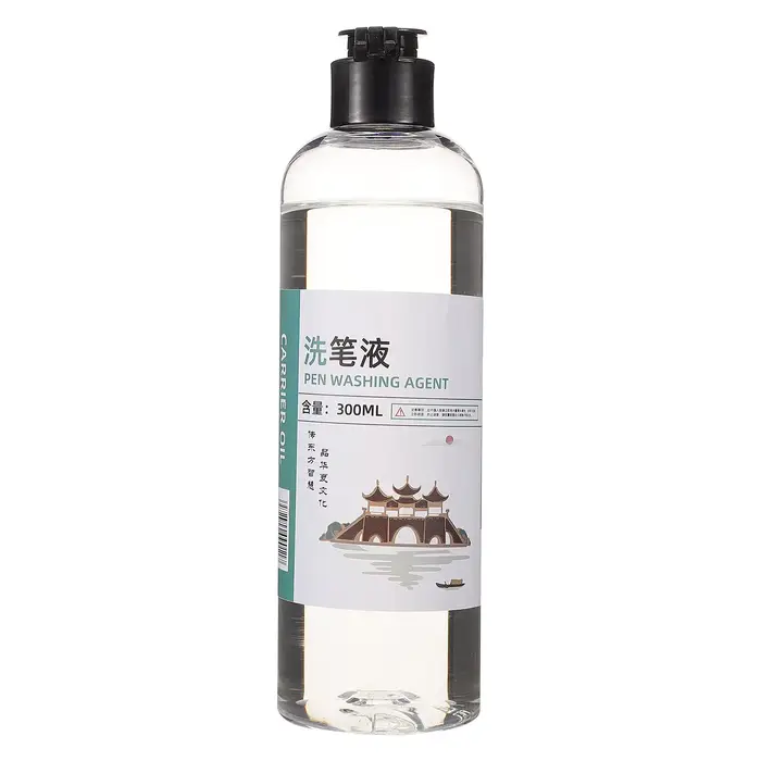 Nettoyant pour pinceaux à huile et acrylique, liquide de nettoyage efficace pour pinceaux, fournitur