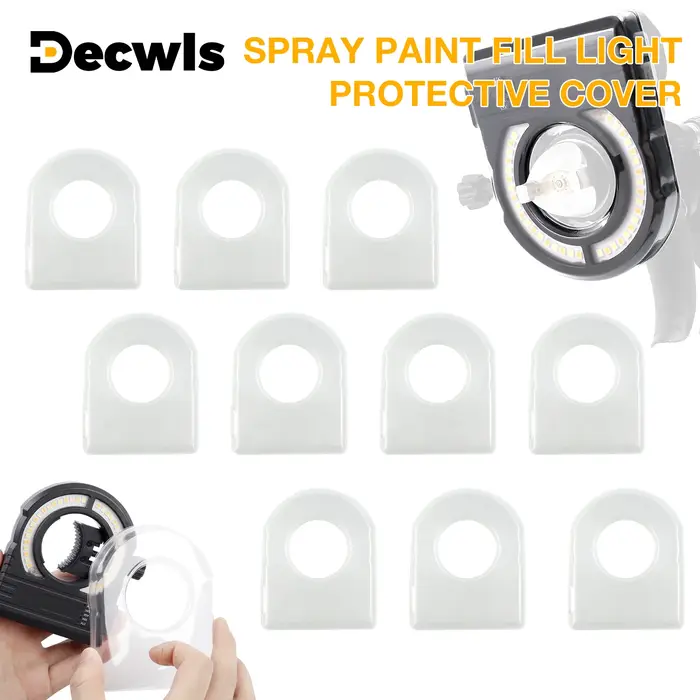 Couvercle de protection amélioré pour lampe de peinture sans fil