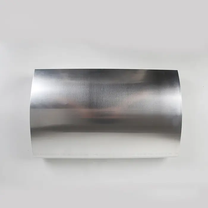 Tableau de couleur en aluminium/plastique-carte d'échantillons incurvée 3D pour peinture en aérosol