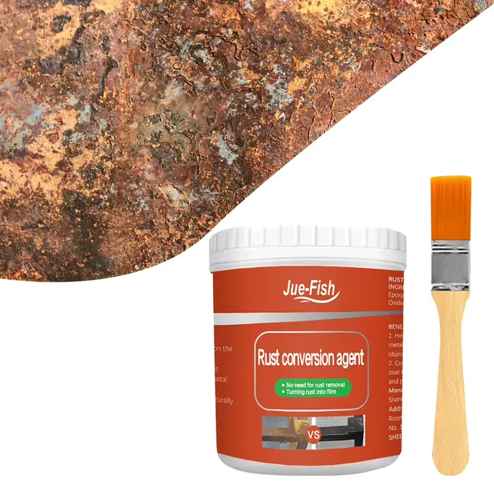Dissolvant de rouille métallique, agent de conversion de rouille, anti-corrosion, peinture métalliqu