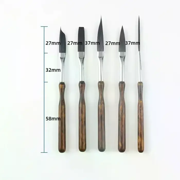 Pinceaux à rayures, pinceaux de détail haute performance