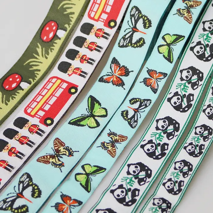 Ruban Jacquard de dessin animé
