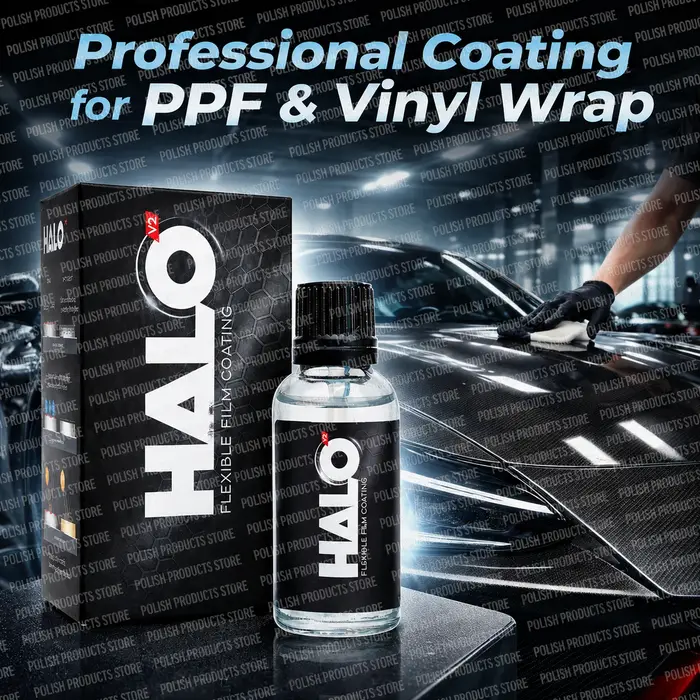 Film de protection souple Halo V2 pour peinture (PPF) – Sûr pour tous types de films de protection/PPF – Finitions