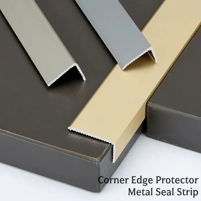 90 ° Profilé d'angle droit en aluminium en forme de L