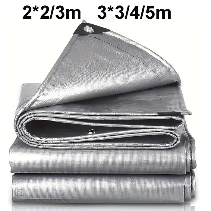 Bâche imperméable argentée Anti-UV