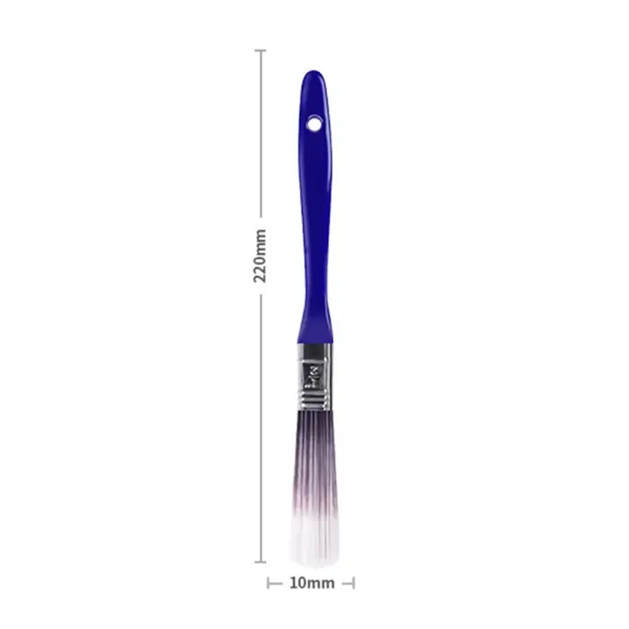 Brosse multi-usage monobloc pour barbecues et peinture artistique avec manche en plastique.