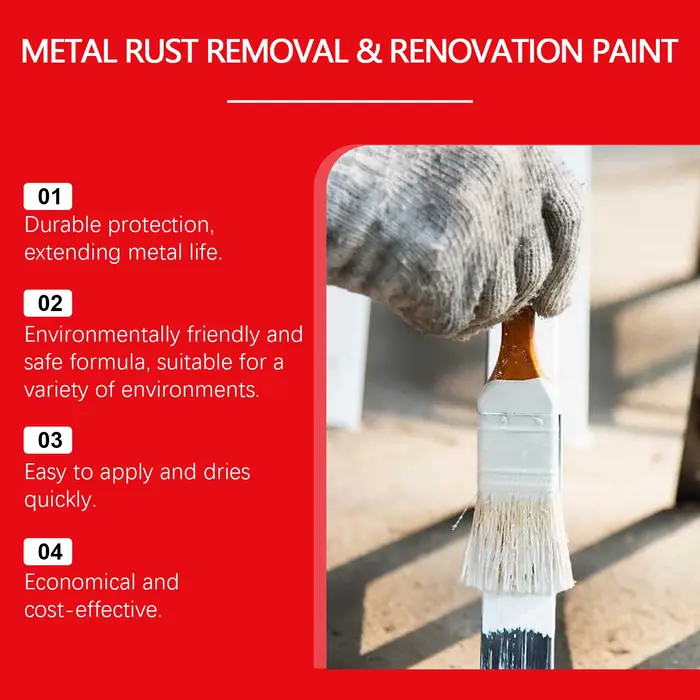 Peinture antirouille métallique à base d'eau : apprêt