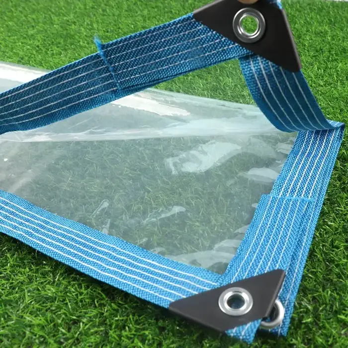 Bâche transparente PEVA personnalisable