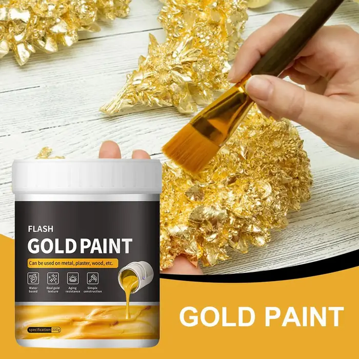 Peinture dorée liquide 300g