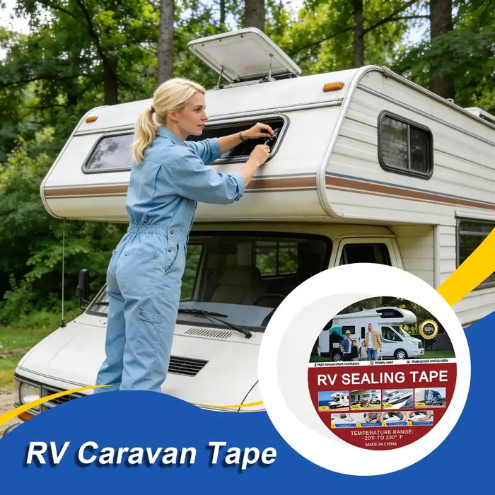 Ruban d'étanchéité pour toit de camping-car