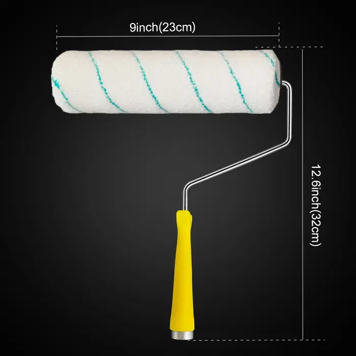 10 rouleaux de peinture en microfibre tissée de 9 pouces x 1