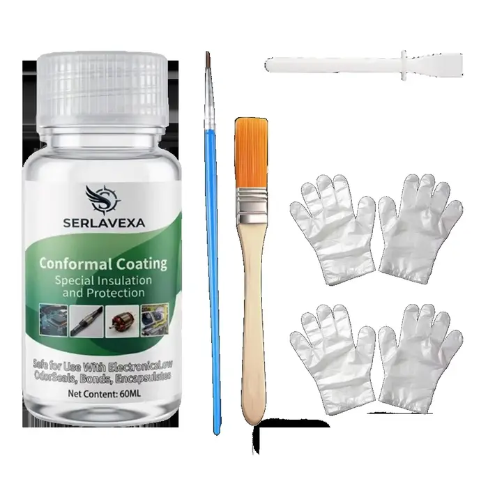 SERLAVEXA Revêtement de protection tri-doublement avancé, laque isolante transparente de 2 oz pour c