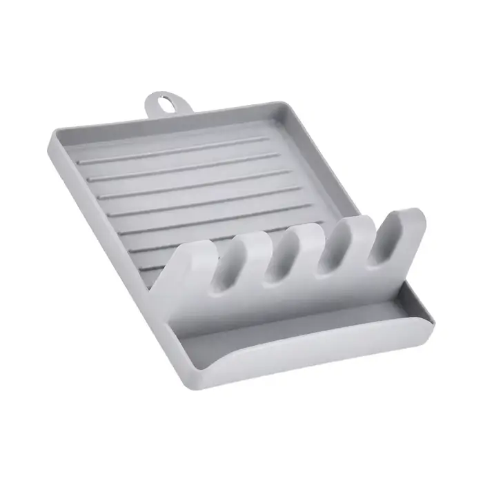 Support de pinceaux avec 4 emplacements, organiseur de bureau, plateau anti-goutte, support pour pin