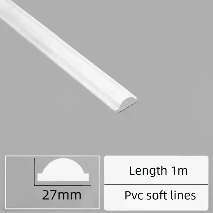 Rouleau de bande décorative auto-adhésive en PVC
